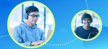 Photos of international students who have received their offer letter.